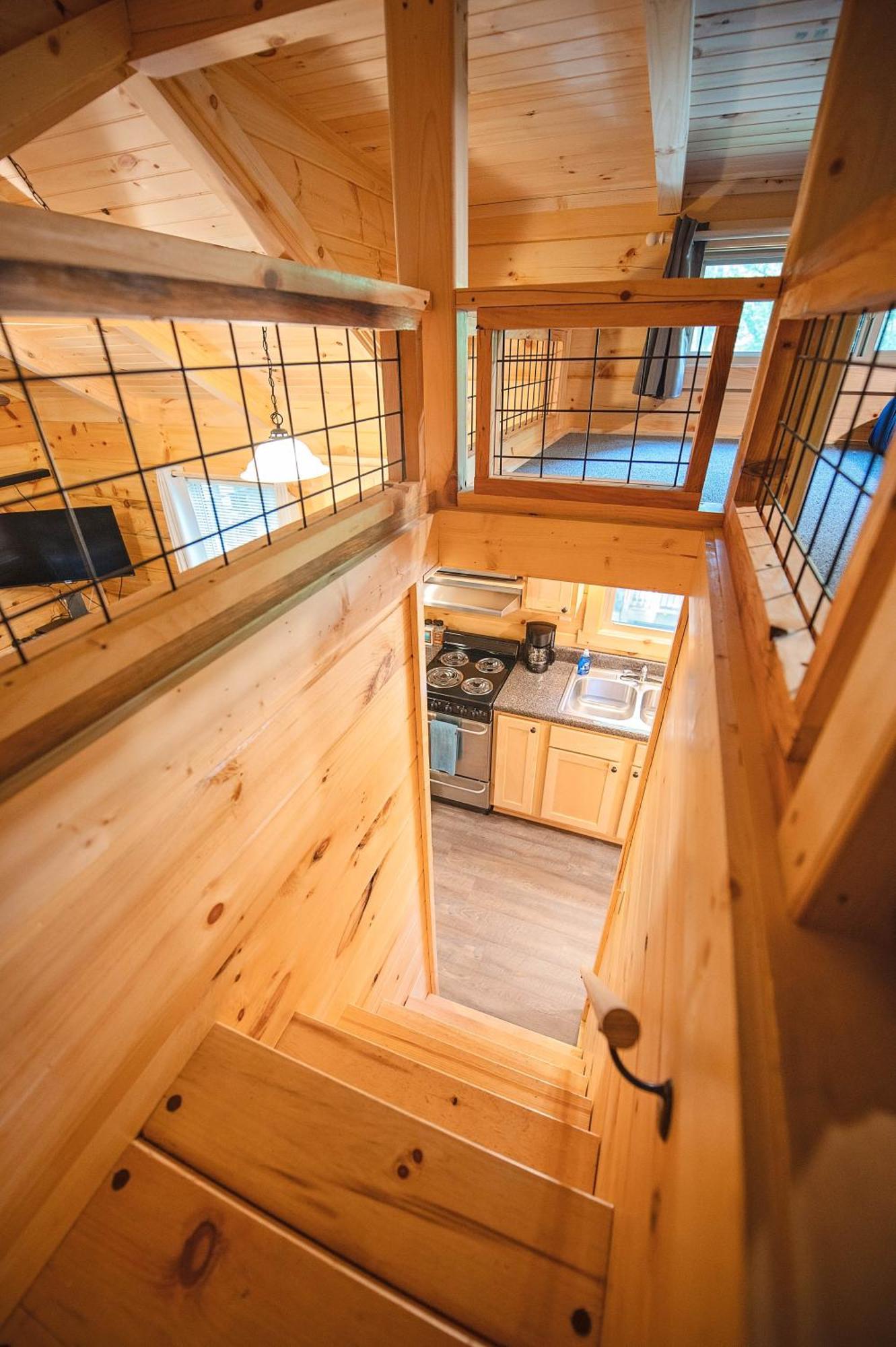 Tiny Cabin Village Private Hot Tub Lynda Cabin Chattanooga Bagian luar foto