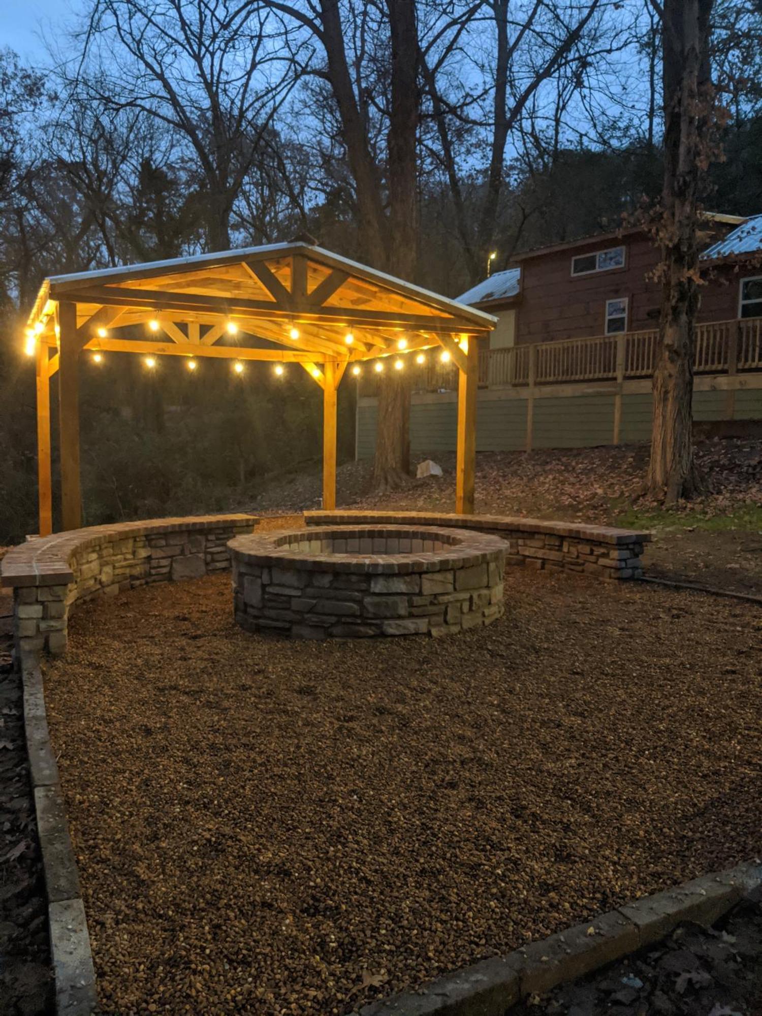 Tiny Cabin Village Private Hot Tub Lynda Cabin Chattanooga Bagian luar foto